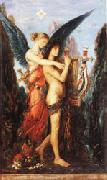 Gustave Moreau Hesiod and the Muse oil painting reproduction